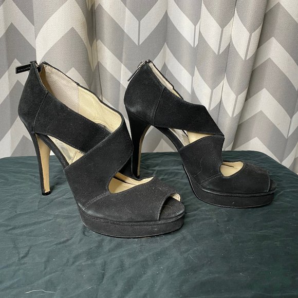 Michael Kors Shoes - MICHAEL KORS black suede heels